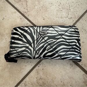 Donna Sharp Zebra Print Wallet